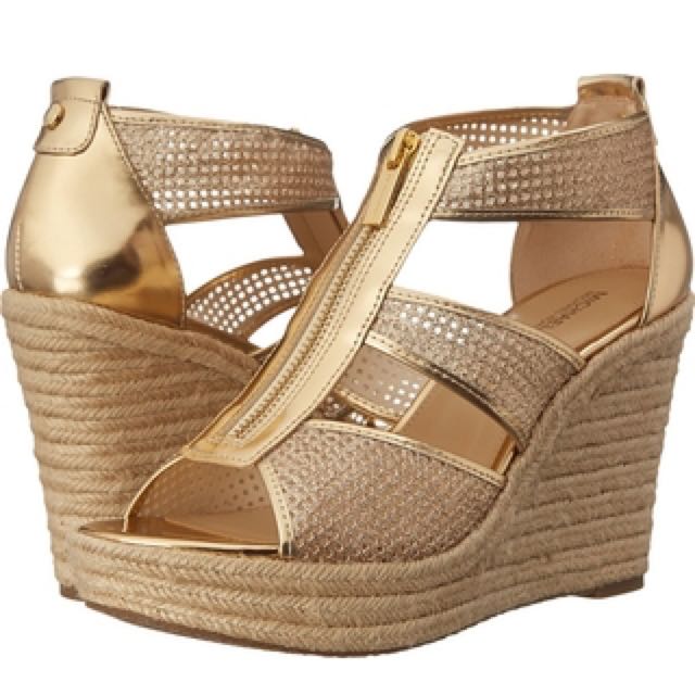 michael kors wedges damita