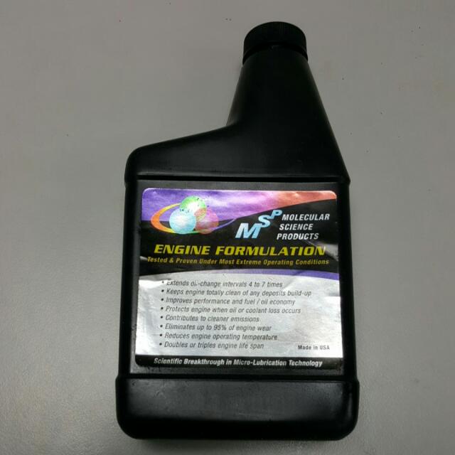 Molecular Science Product (MSP) Engine Oil Formulation (473ml), Car