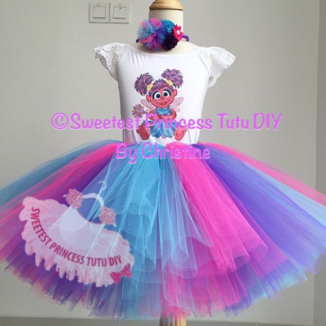 sesame street tutu dress