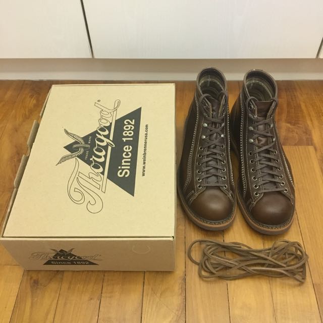 SOLD Thorogood Brown Horsehide Roofer 