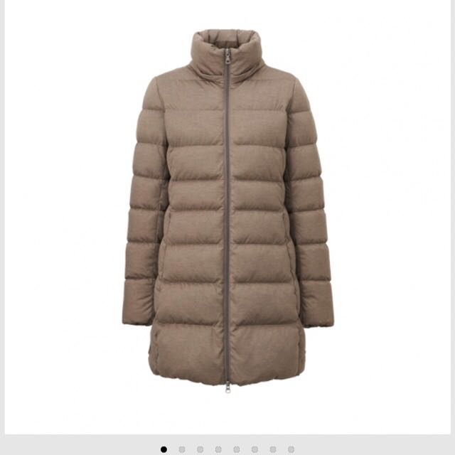 Uniqlo stretch down coat sale
