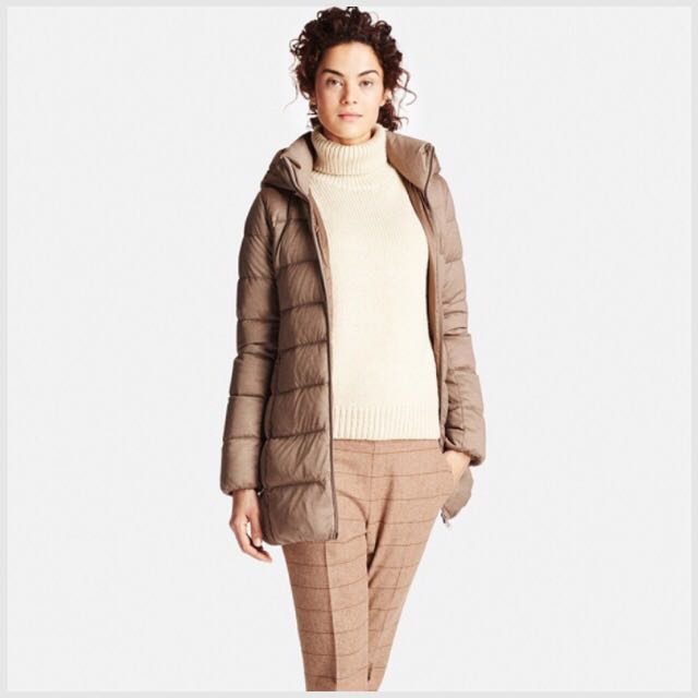 Uniqlo stretch down coat 2025