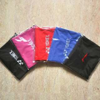 Badminton Racket Drawstring Cloth Bag!