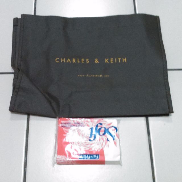 charles and keith dust bag