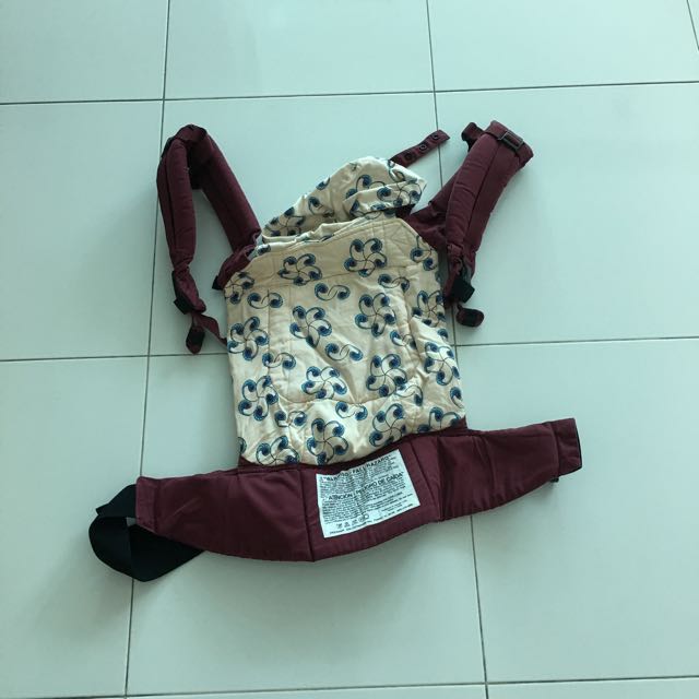 Ergobaby Organic Carrier Cranberry Nautilus
