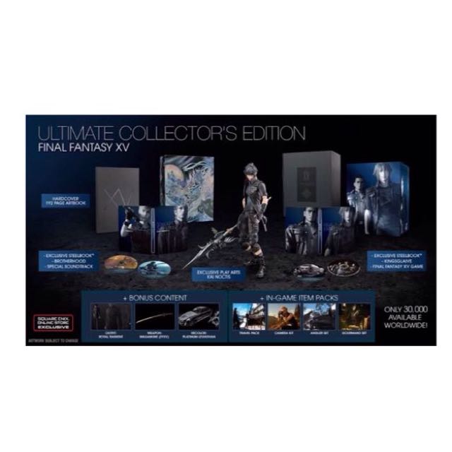 Final Fantasy XV Ultimate Collector's Edition, Video Gaming, Video