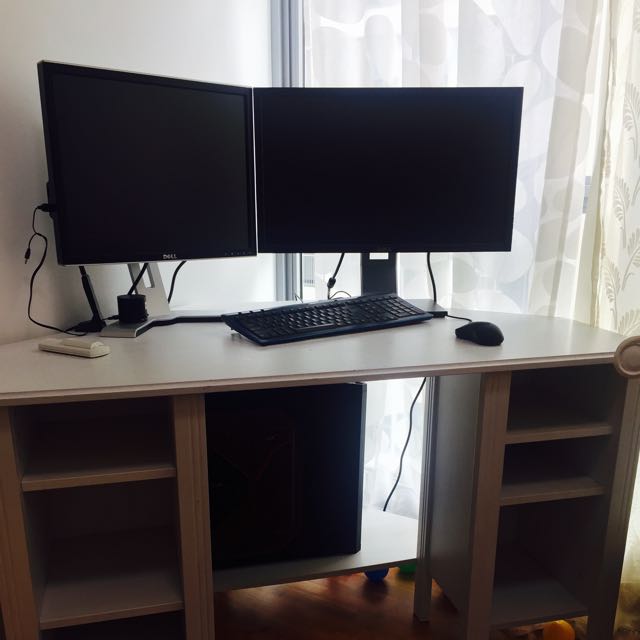 Ikea Computer Table.. Reduced Price!!!, Furniture & Home Living, Furniture, Tables & Sets on