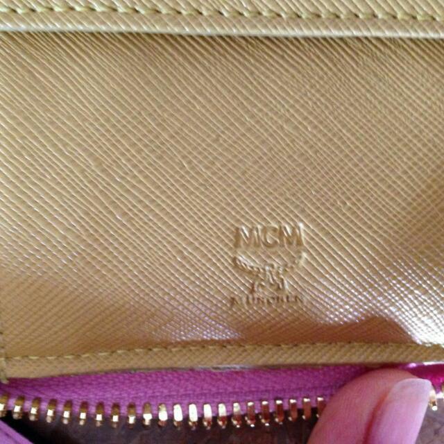 Mcm replica wallet deals