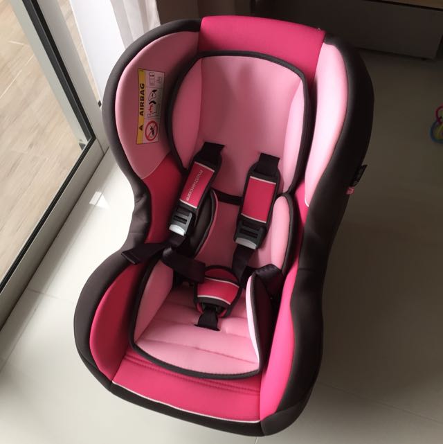 Mothercare pink deals car seat