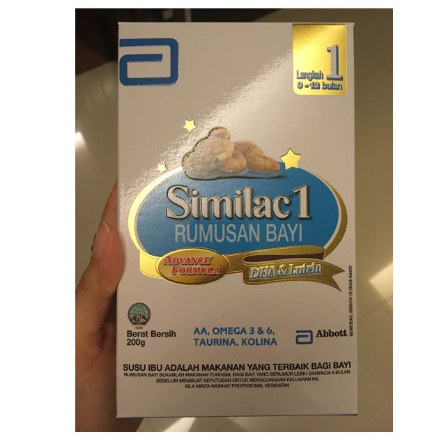 Similac 1 200g, Babies & Kids, Nursing & Feeding, Weaning & Toddler ...