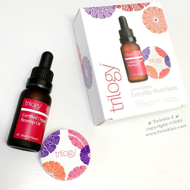 trilogy rosehip oil gift set