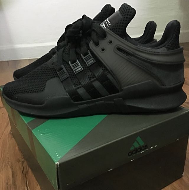 Adidas EQT Support ADV Core Black US 8.5 US 9.0 Men s Fashion Footwear Sneakers on Carousell