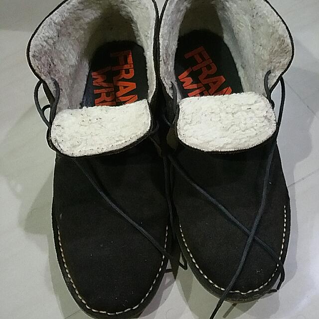 Frank wright discount suede boots