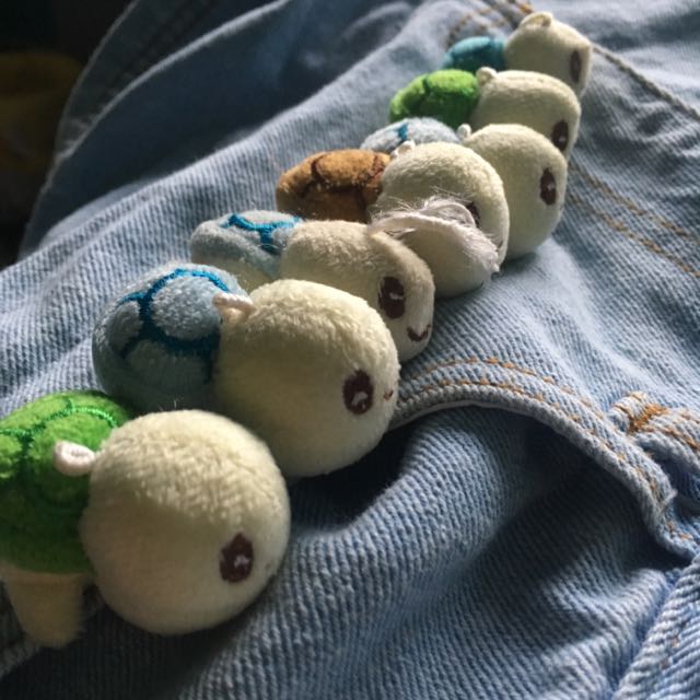 Turtle plush keychain deals