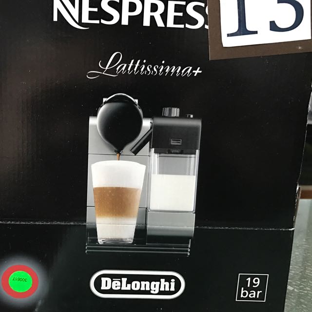 DeLonghi Nespresso Lattissima+ (RED), TV & Home Appliances, Kitchen