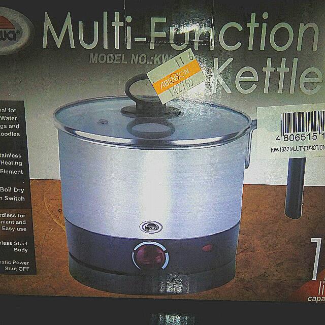 how to use multi purpose kettle