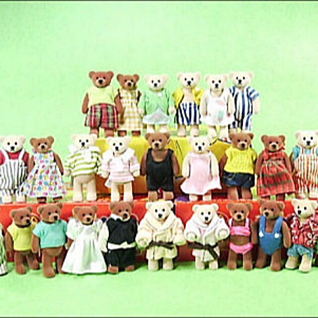 McDonalds 28 Pcs Teddy Bear LOVER Plushes Set