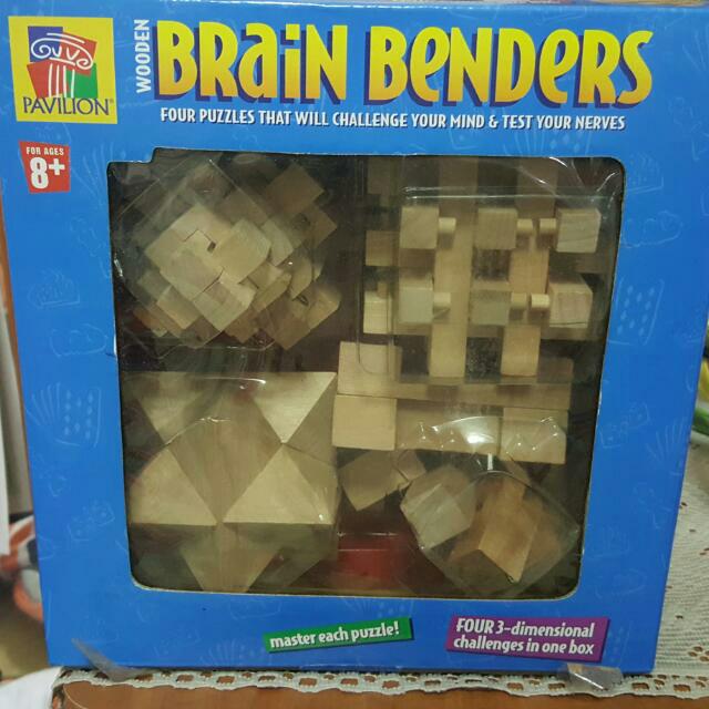 Pavilion Wooden Brain Bender Puzzle Educational Toy In Share This Listing