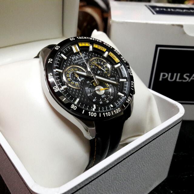 Pulsar outlet wrc chronograph