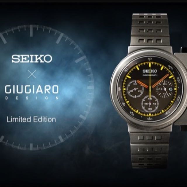 Seiko Giugiaro ' Aliens Ripley' SCED035, Men's Fashion, Watches &  Accessories, Watches on Carousell