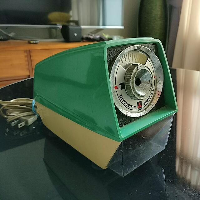 Mitsubishi Vintage Pencil Sharpener Made In Japan Vintage Collectibles Vintage Collectibles On Carousell