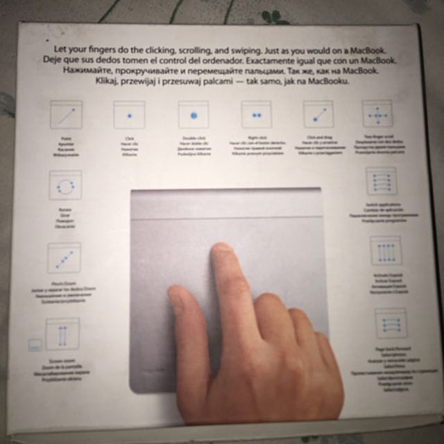 APPLE Magic trackpad (Category: Computer Keyboard) located in Malolos. Submitted by grave.ty (Listing ID 79998254, Image 3). Description: .