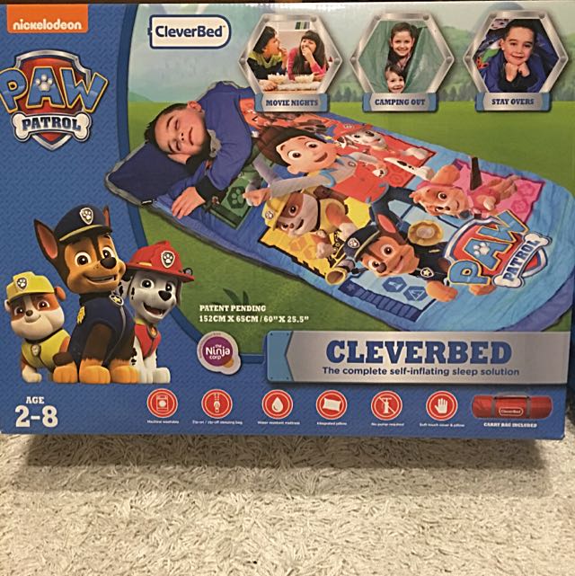 BN Paw Patrol Self inflating Sleeping Bag