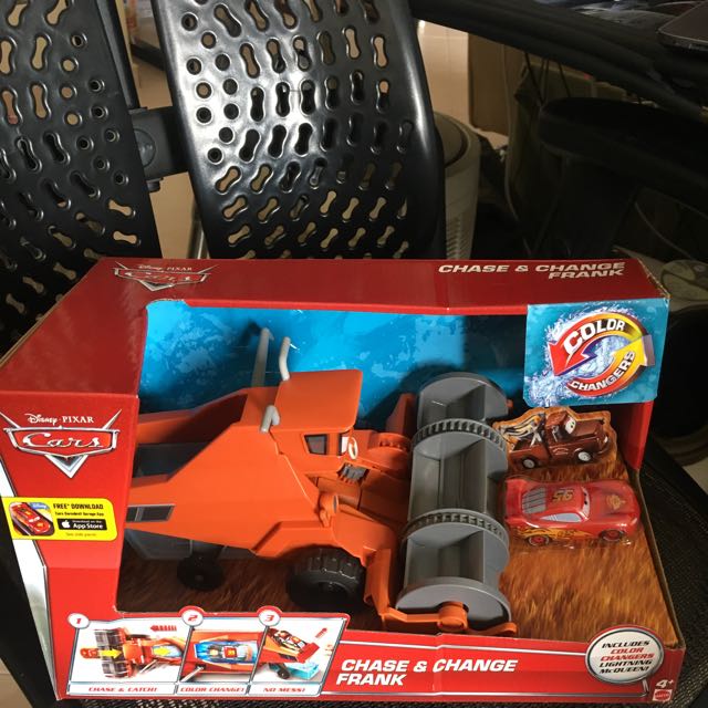 Disney cars chase and change frank cheap