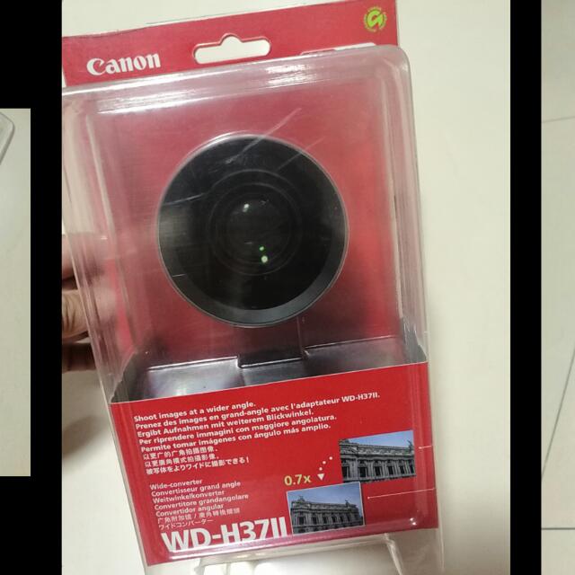 Canon Wd H37 Ii 37mm Wide Angle Conversion Lens Photography On Carousell