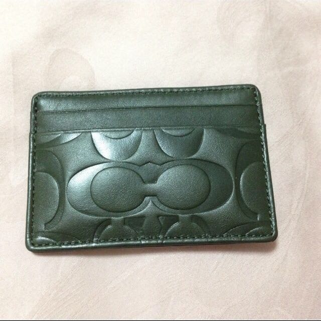 Coach Money Clip Card Case Unisex Luxury Bags Wallets On Carousell - photo photo
