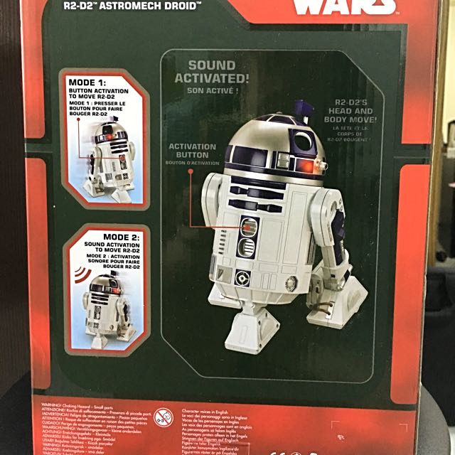 [RESERVED] Disney Store Exclusive R2D2 Astromech Droid Talking Figure