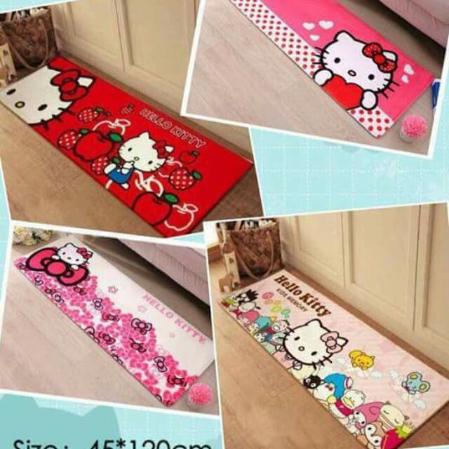 Hello Kitty Long Doormat On Carousell