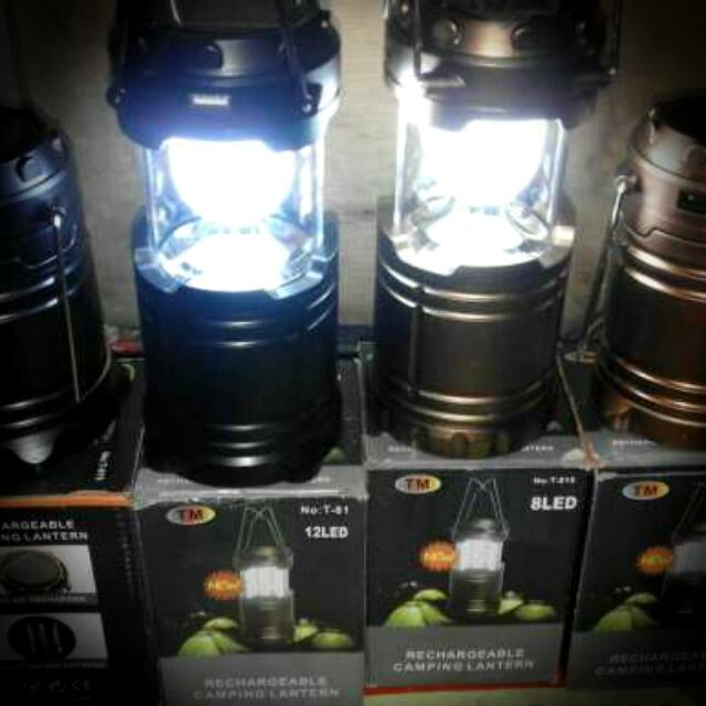 Lampu Lentera Camping Tenaga Surya Senter Bisa Digunakan Saat Mati Lampu Biza Untuk Powerbank Cas Hp Elektronik Lainnya Di Carousell