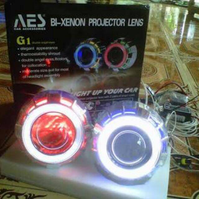 Lampu Proji Hid 1 Set Mobil Aksesoris Mobil Di Carousell