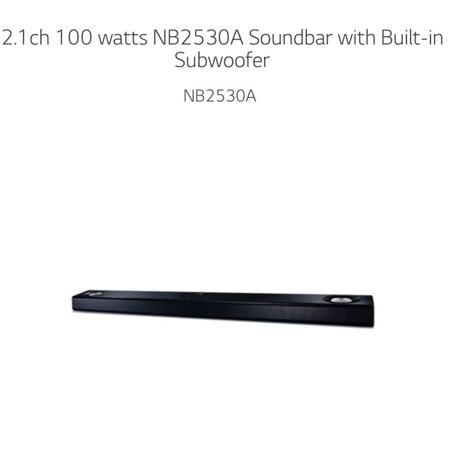 nb2530a soundbar