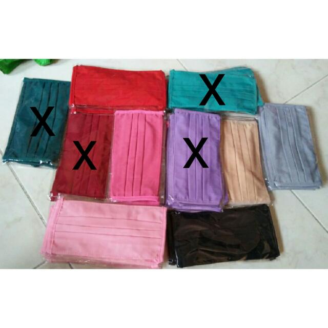 Masker Kain Bahan Oxford Women S Fashion Women S Accessories On