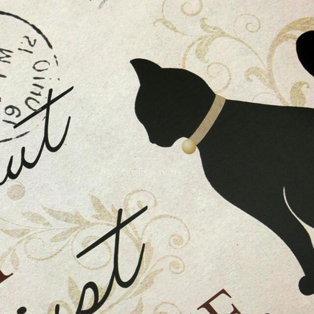 Preorder A Home Without A Cat Is Just A House Vintage Shabby Pub