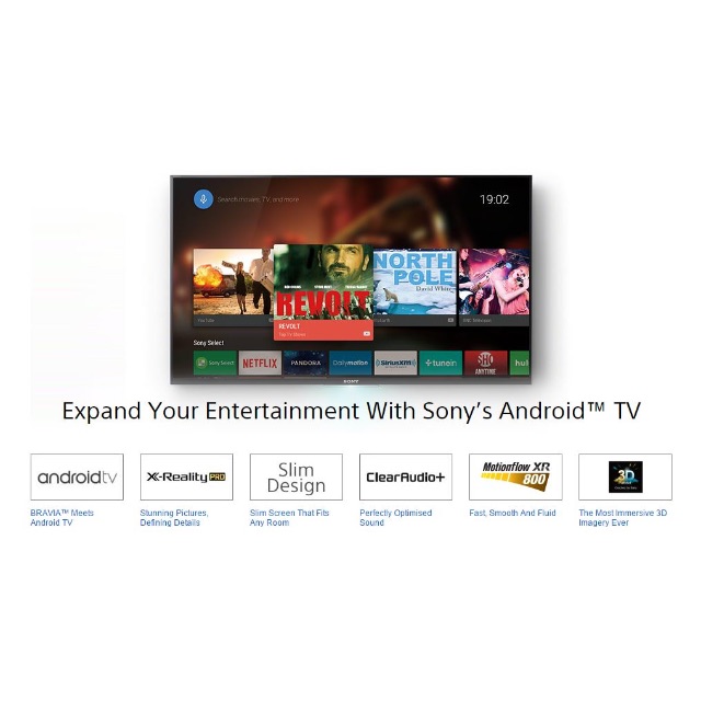 Sony Bravia 65 Full Hd 3d Smart Led Tv Powered By Android Watch