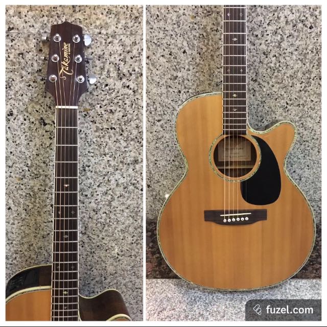 Takamine EG460SC Acoustic Guitar With Pickup, Hobbies & Toys, Music