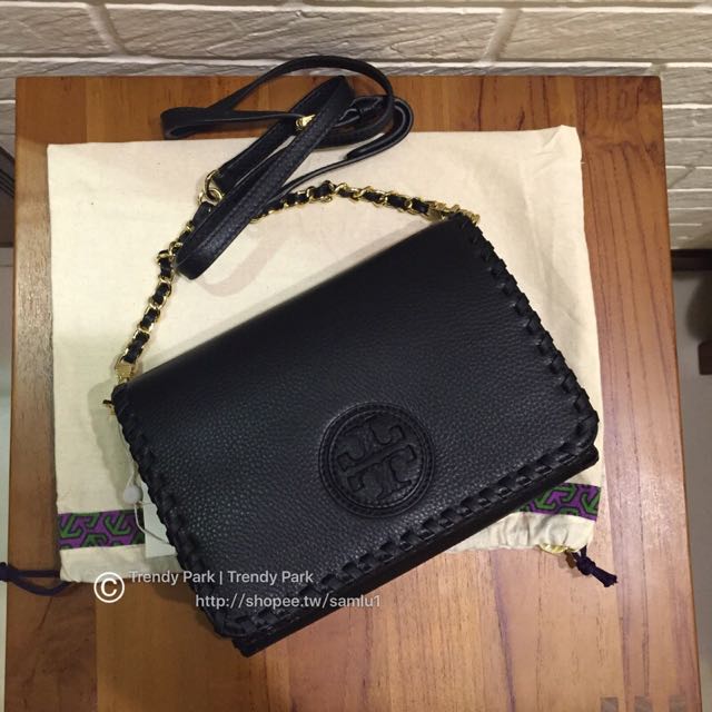 Tory burch marion flat wallet crossbody on sale
