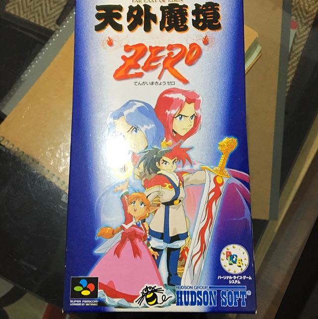 天外魔境zero 超任遊戲帶 遊戲機 遊戲機遊戲 Carousell