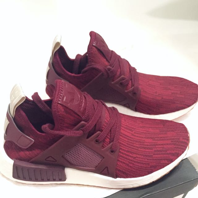Adidas nmd xr1 primeknit maroon outlet
