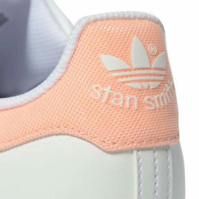 Adidas Stan Smith - Peach Pink, Women's 