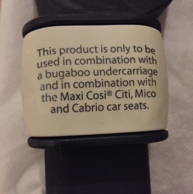 Bugaboo Maxi Cosi Citi Mico Cabrio Car Seat Adaptor Car Accessories on Carousell