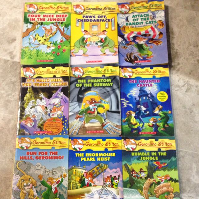 Gerinimo Stilton, Hobbies & Toys, Books & Magazines, Children's Books ...