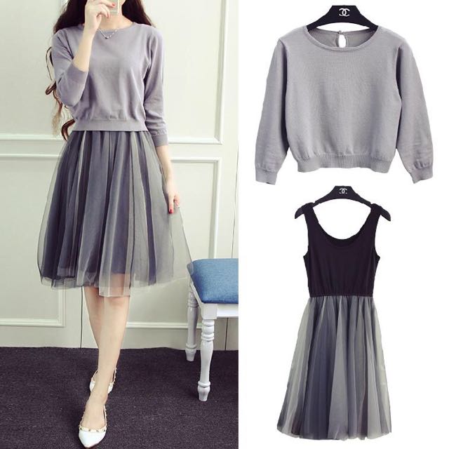 Tutu dress korean 2025