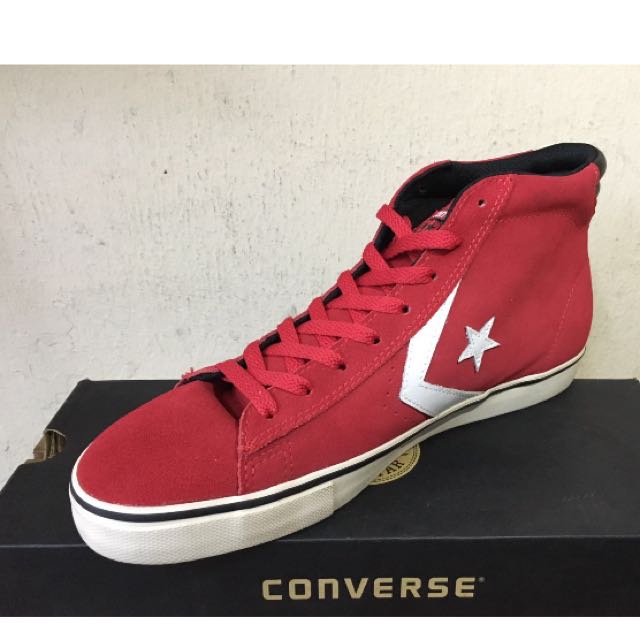 LIMITED] CONVERSE CONS RED, Men's 