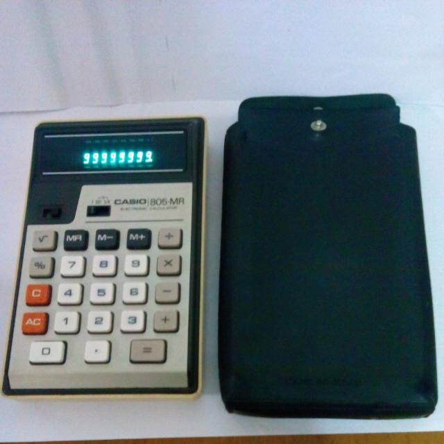 Casio led calculator 2025