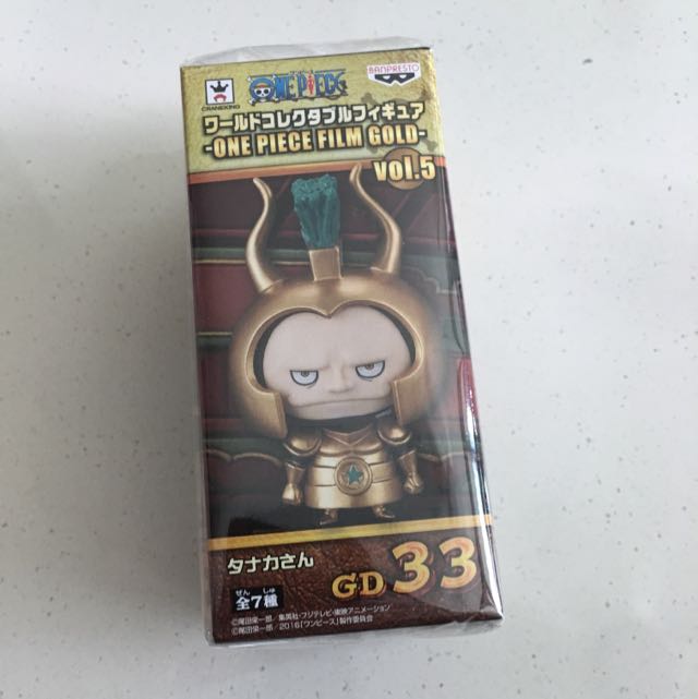 One Piece Film Gold Vol 5 Gd 33 Mr Tanaka Hobbies Toys Toys Games On Carousell
