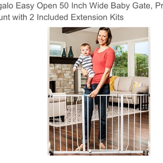 50 inch hot sale baby gate